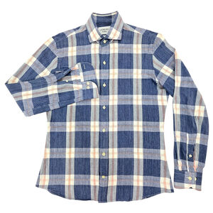 Ledbury Tailored Fit Check Shirt • Quiet Luxury • Men’s Medium